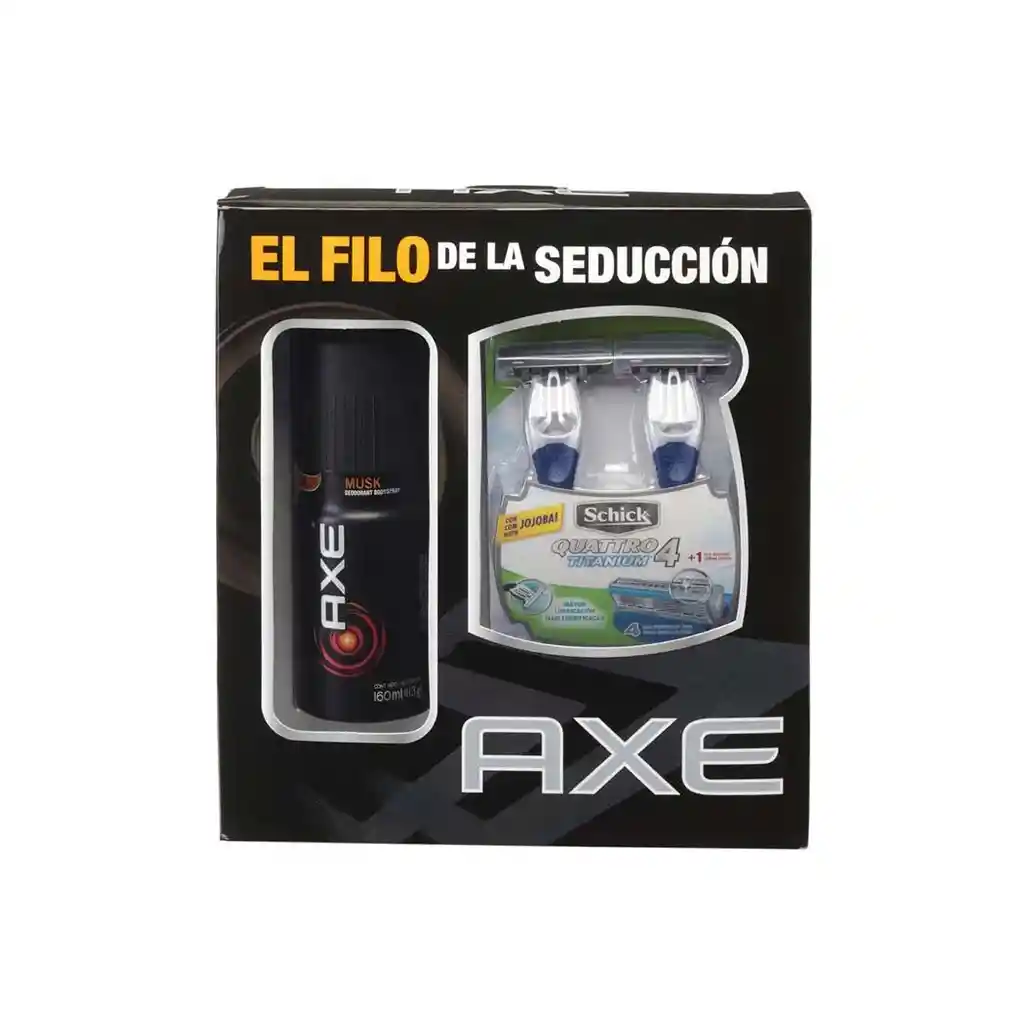 Deo Axe: Pack Mix Más Maquina Afeitar