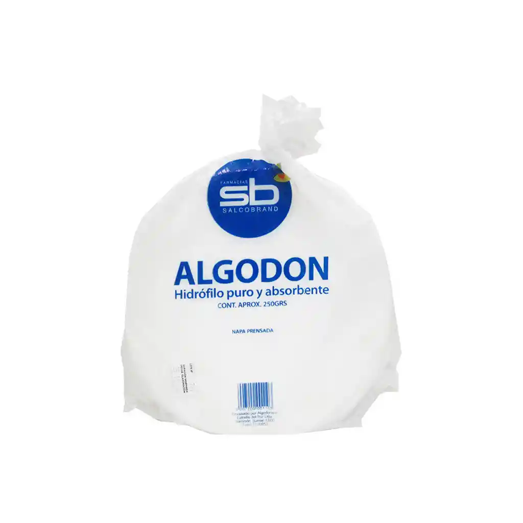 Salcobrand: Algodón Prensado 250 Gr