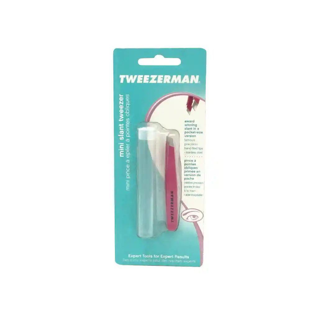 Tweezerman: Mini Pinzas Color Rosa Dp