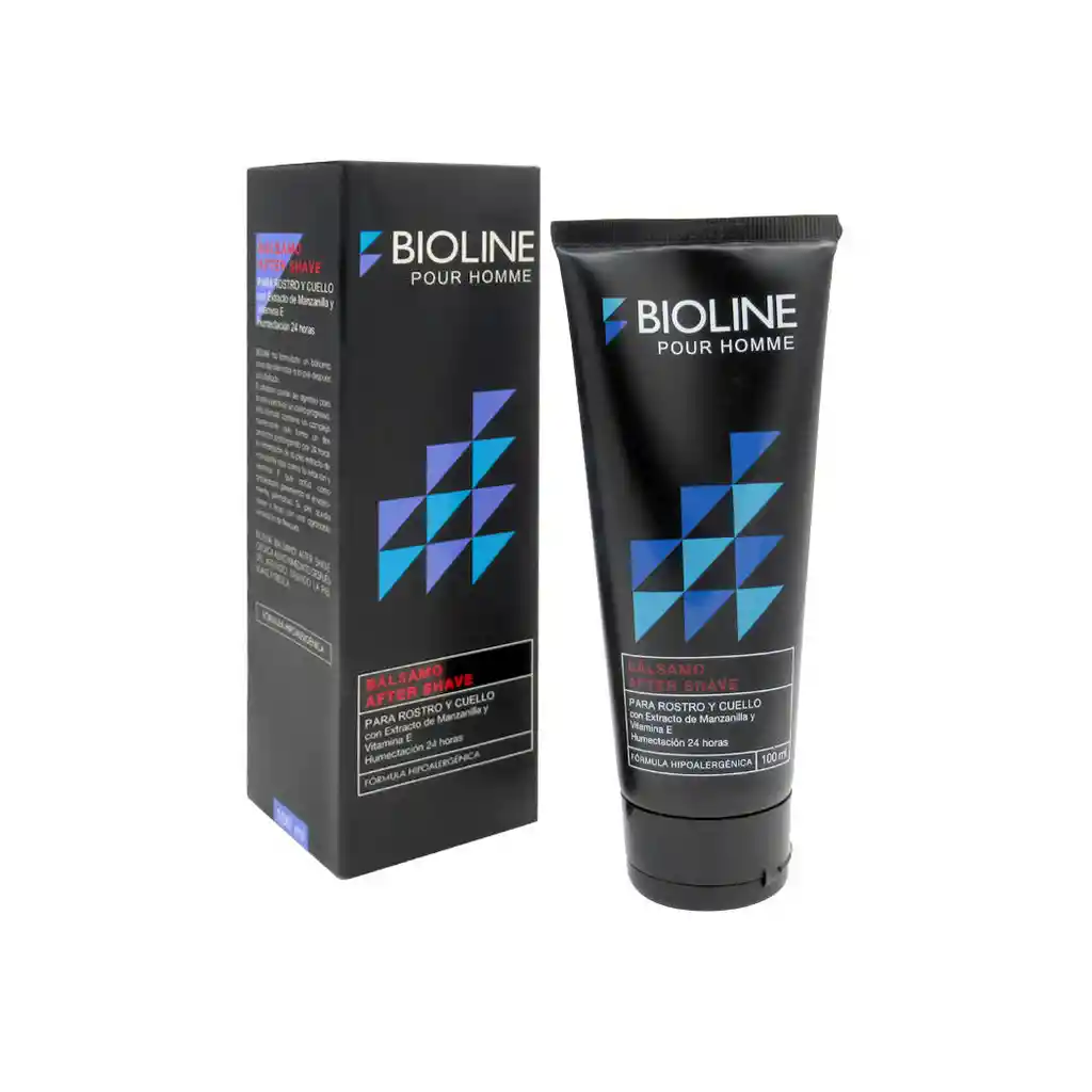 Bioline: Bálsamo After Shave Para Rostro Y Cuello