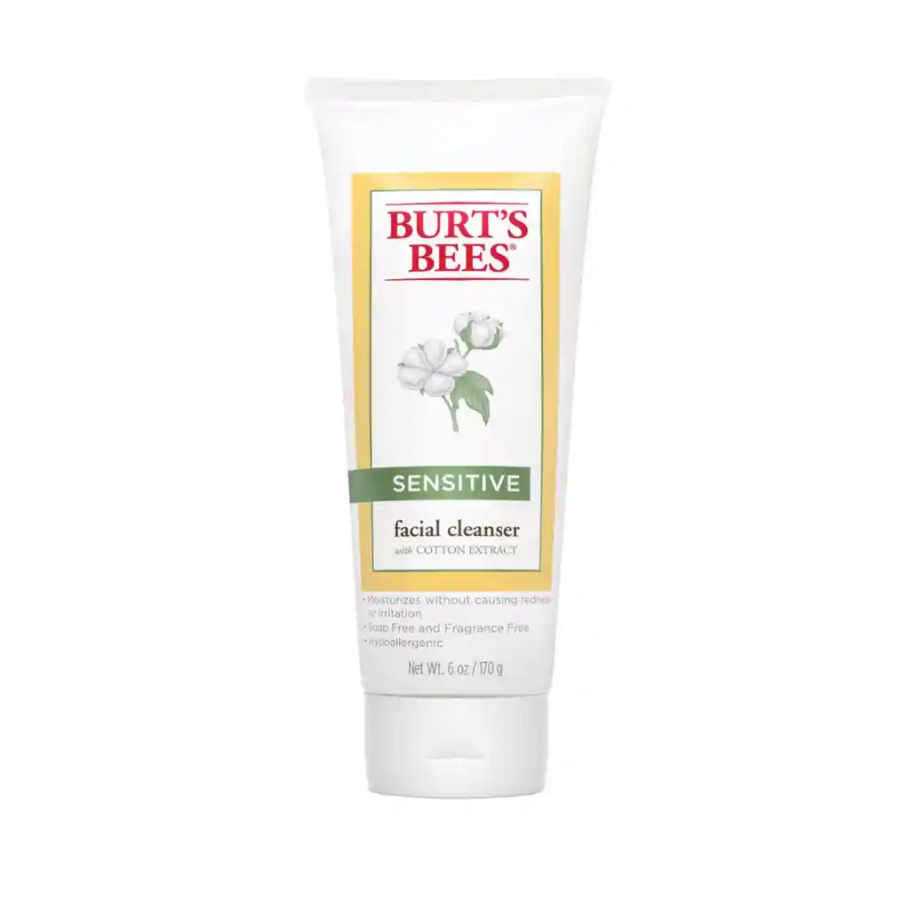 Burt's Bees: sensitive limpiador facial 170g