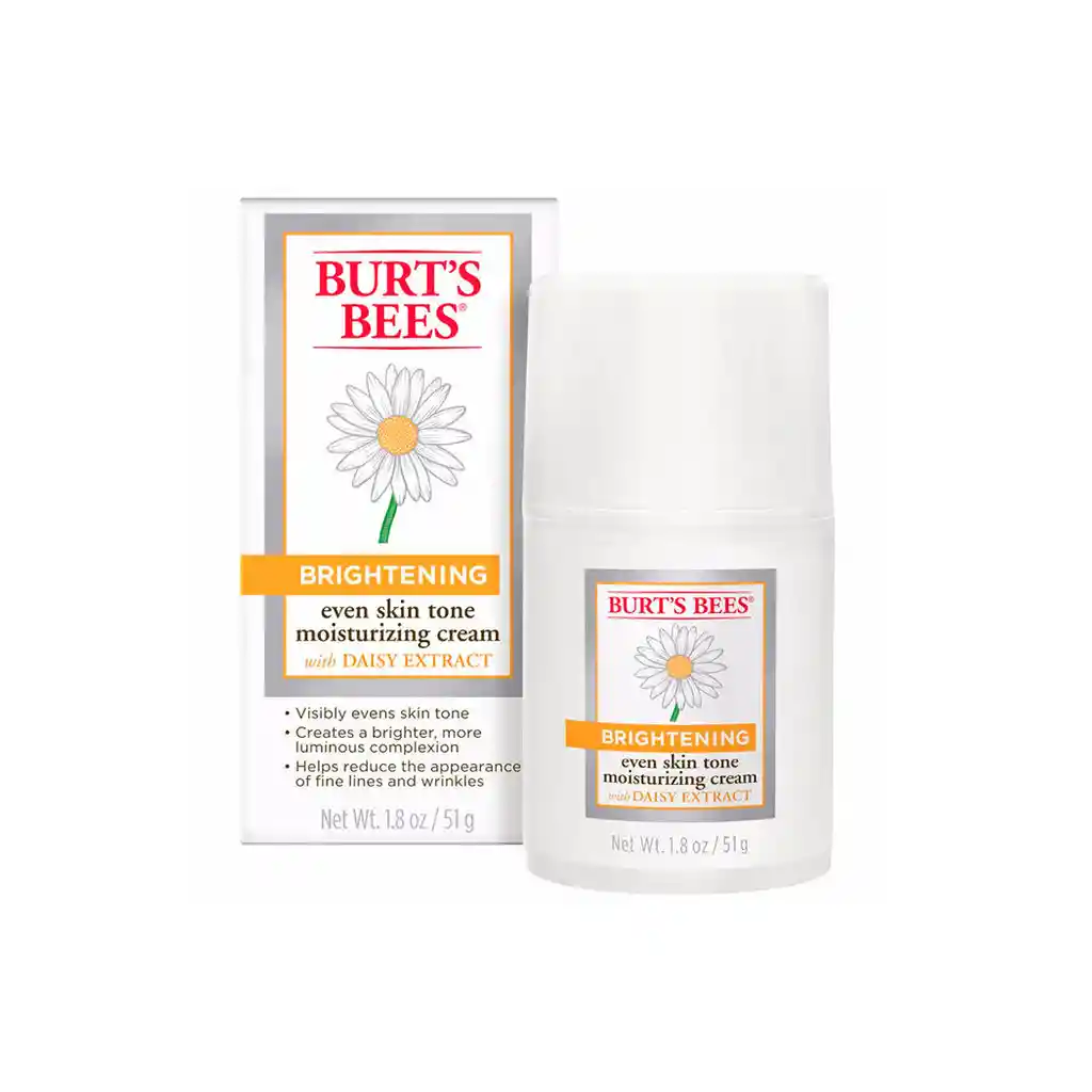 Burts Bees Crema Hidratante Brigthening Correctora De Tono 51G