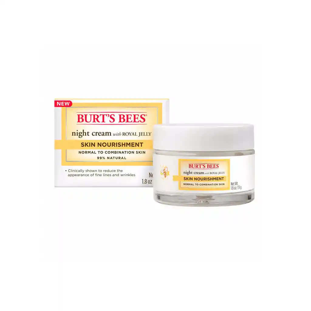 Burt's Bees Crema de Noche Skin Nourishment