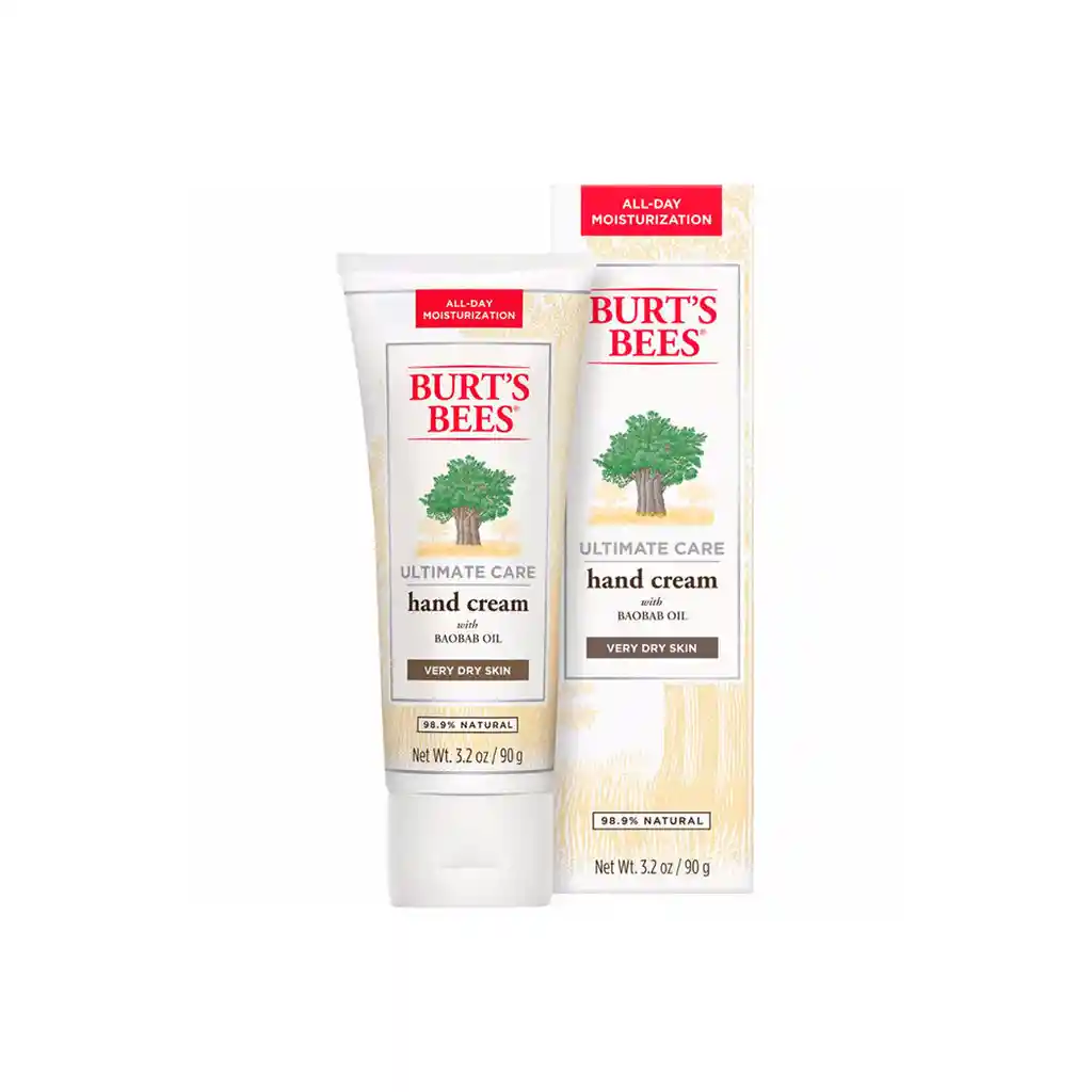 Burts Bees: Ultimate Care Crema Para Manos Cuidado Supremo 90G