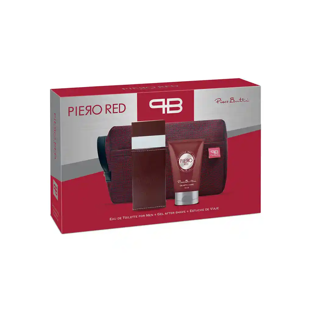 Piero Butti Estuche Piero Butti Red De After Shave Y Cosmetique