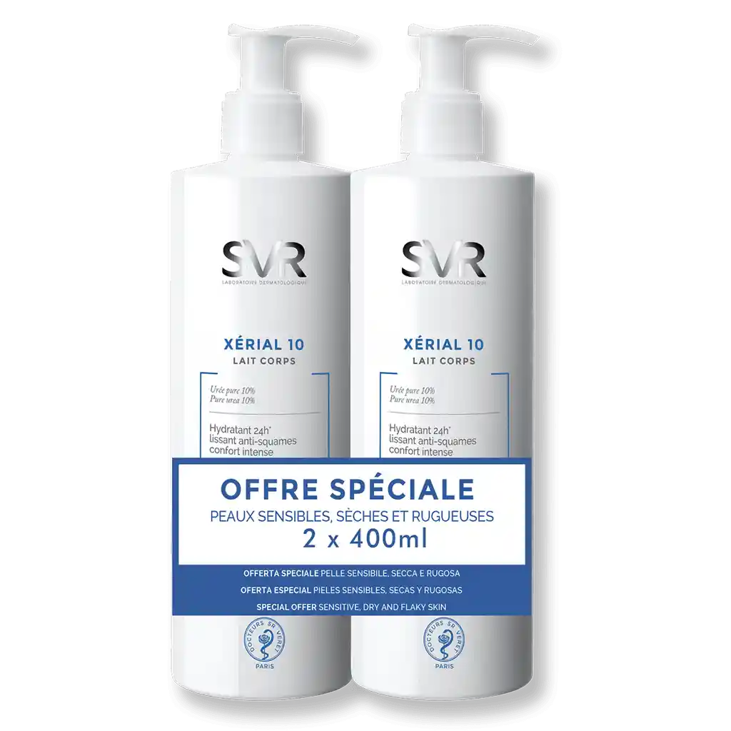 Svr Crema Corporal Pack Duo Xerial Urea 10%