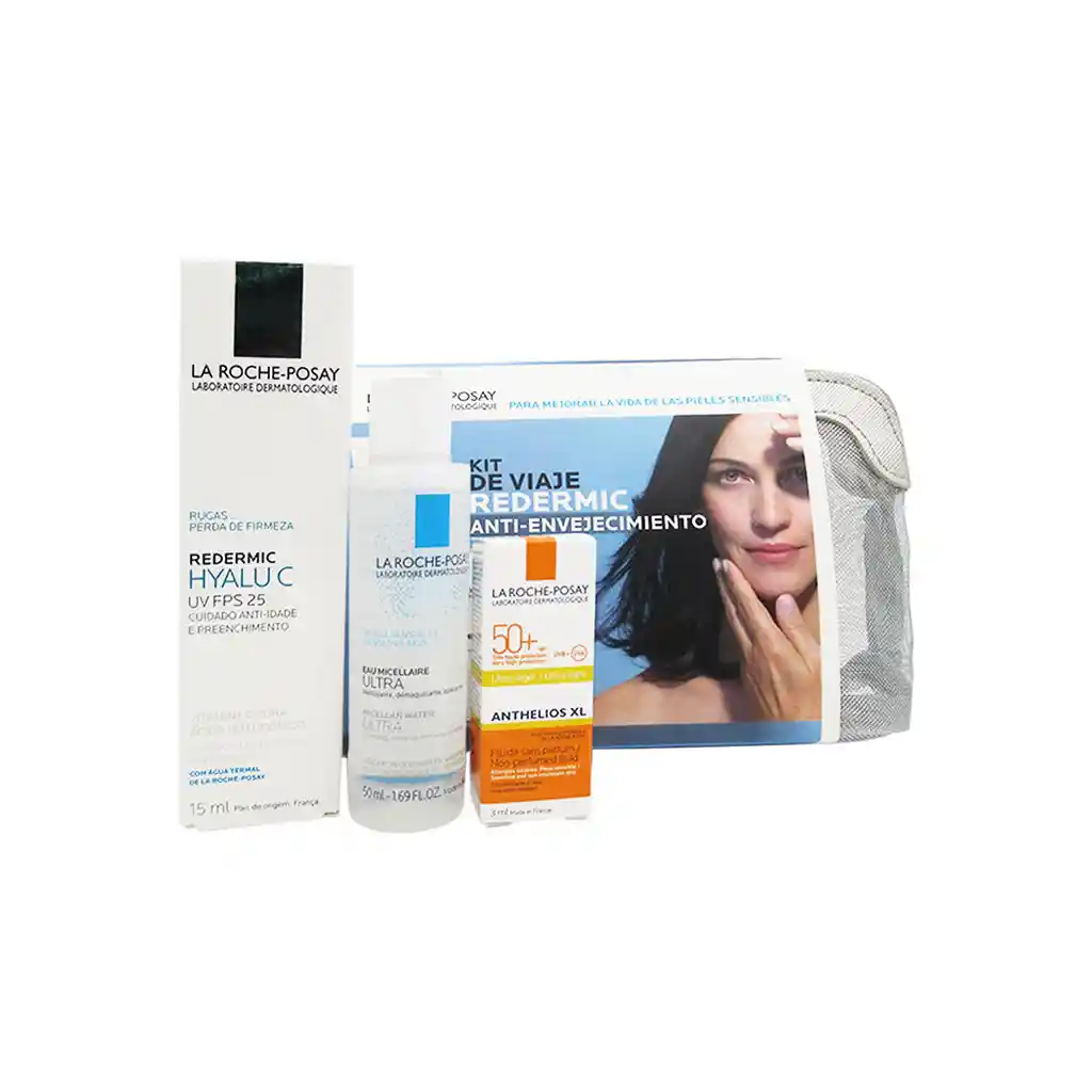 La Roche Posay: Kit De Viaje Redermic Hyalu C Uv