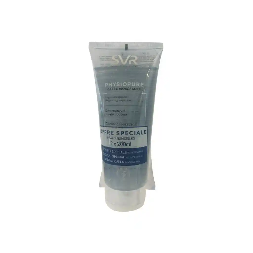 Svr: Physiopure Gel Limpiador Espumoso Pack Duo