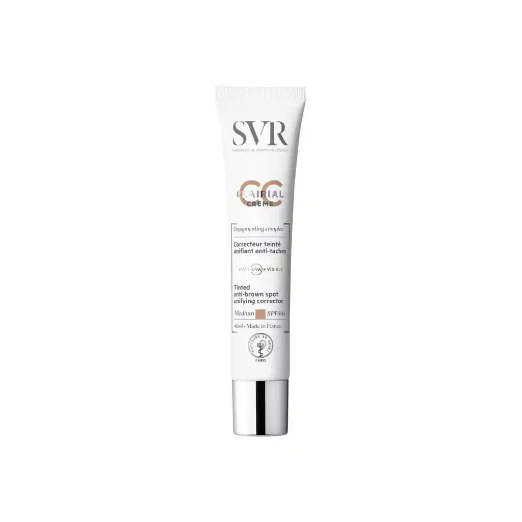 Svr Clairial Crema Con Color Spf 50+ Medium