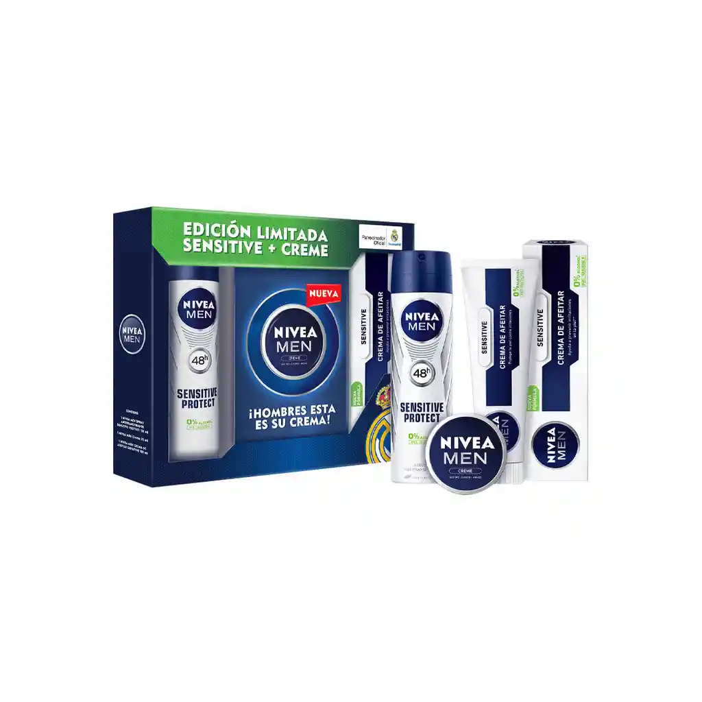 Nivea Estuche Deo Sensitive+Creme