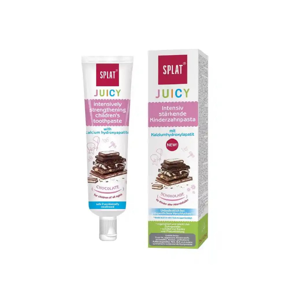 Juicy Splat: Pasta De Dientes Para Niños Chocolate