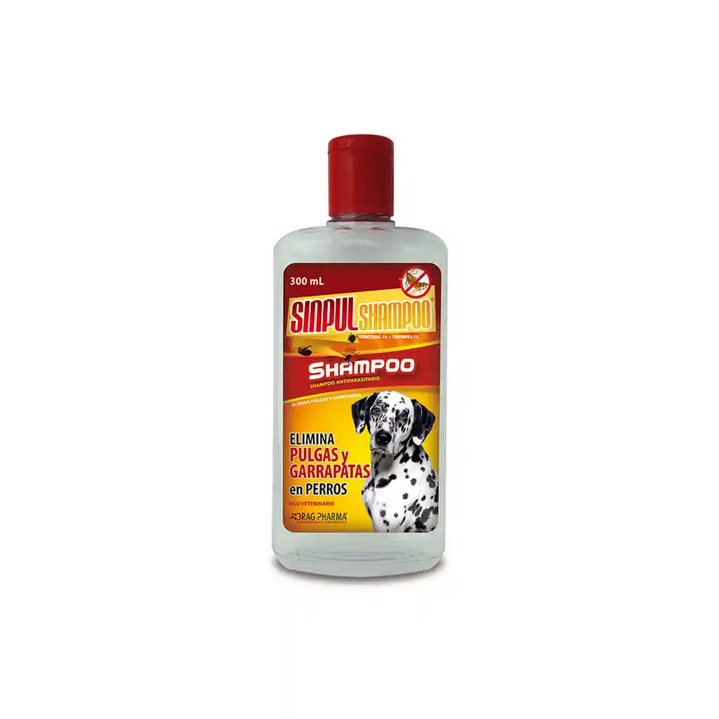 Sinpul: Antiparasitario En Shampoo Para Perros