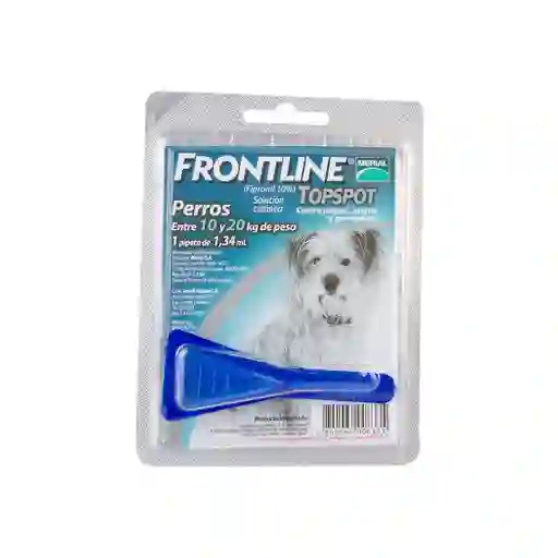 Frontline: Antiparasitario Para Perros De 10 A 20Kg.