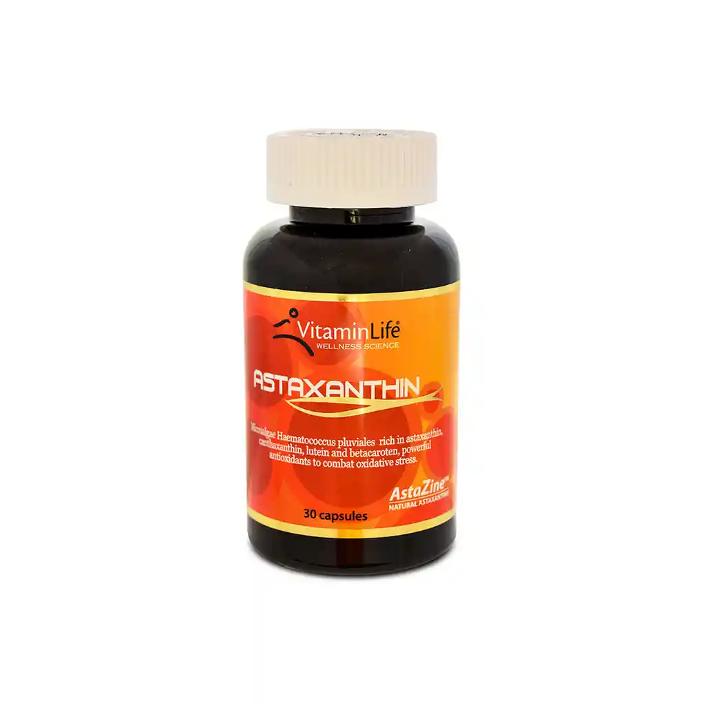 Vitamin Life  Astaxanthin de 30 Unidades Formato Softgel