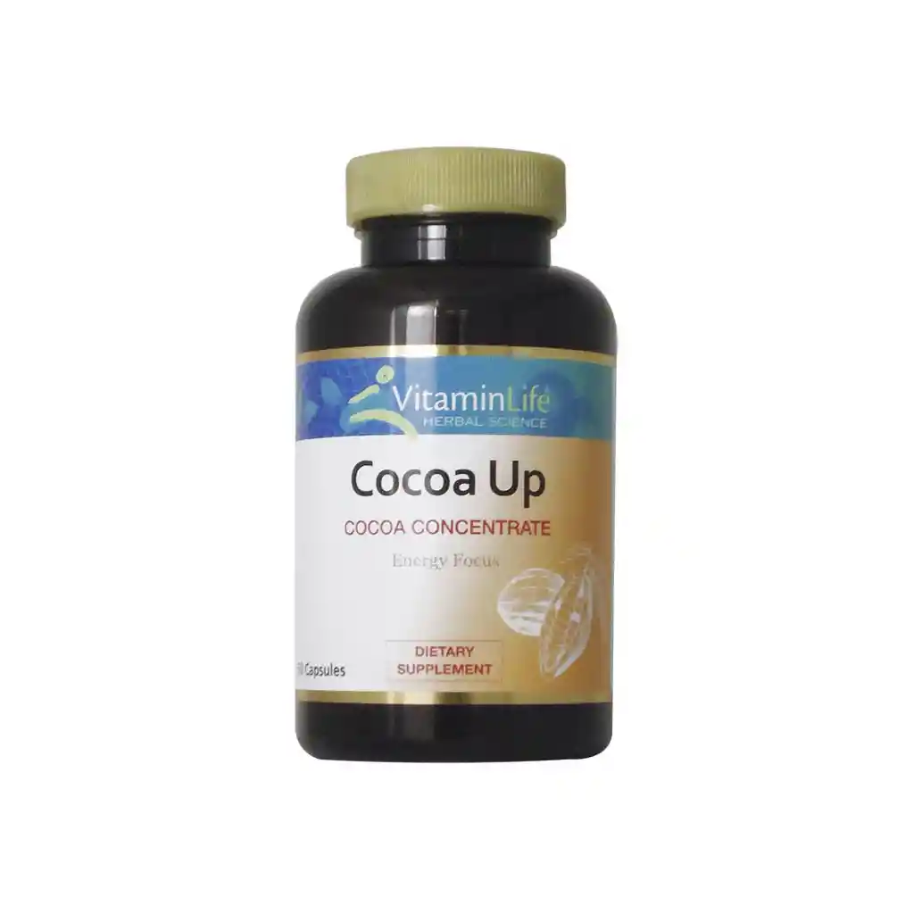 Vitamin Life: Cocoa Up De 60 Cápsulas