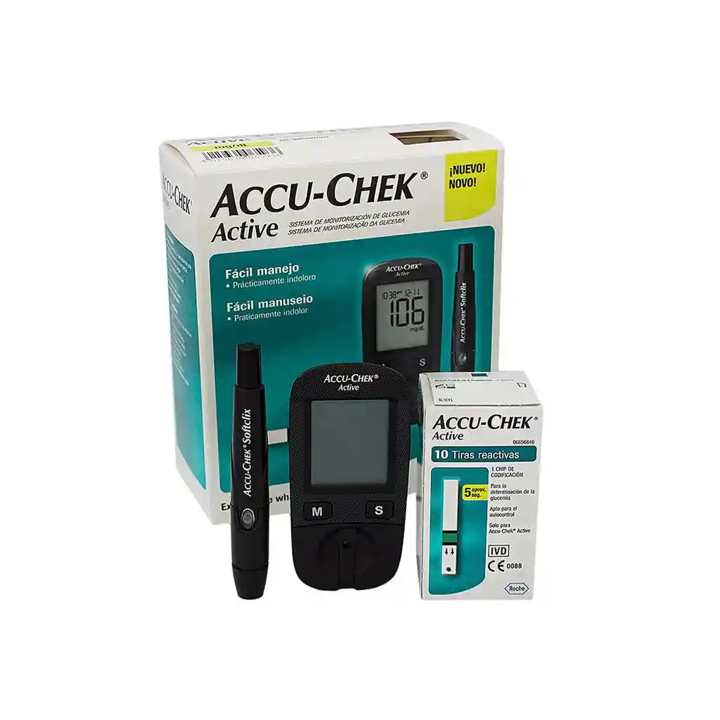 Accu-Chek: Kit Para Medir Glicemia