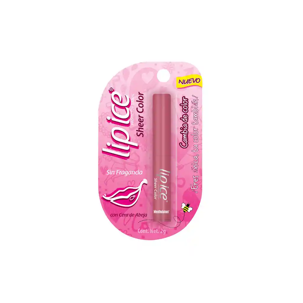 Lip Ice Droguería Farma: Sheer Color Sin Fragancia 2X1