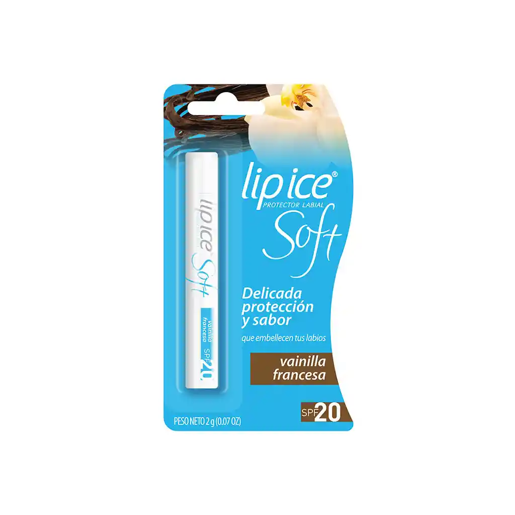 Lip Ice: Protector Labial Fps20 Vainilla Francesa