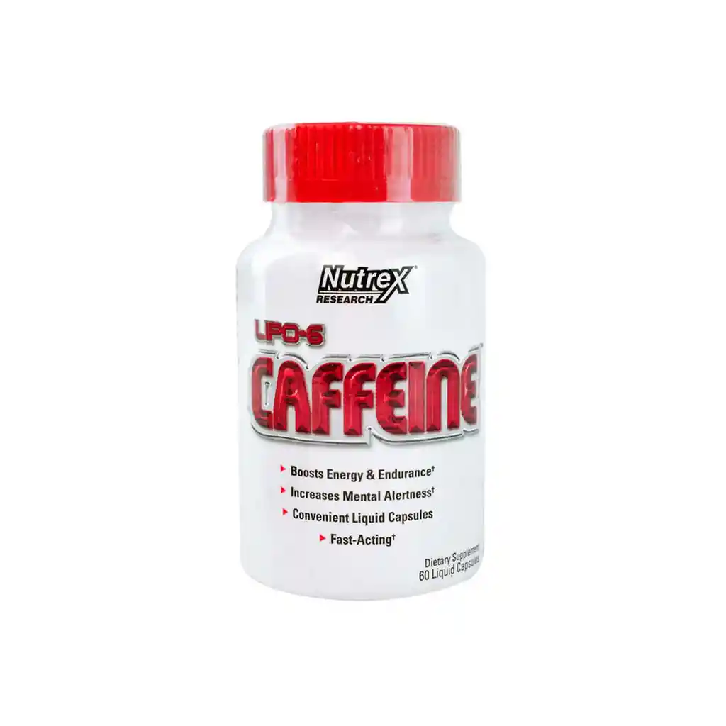 NUTREX : Suplemento Deportivo Lipo Caffeine 60 Cápsulas