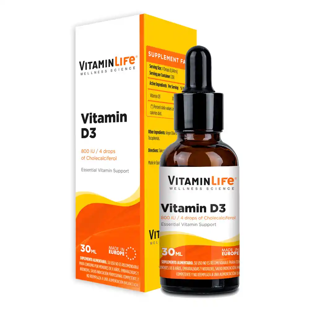   Vitamin Life : Vitamina D Drops 