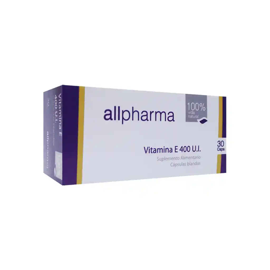 Allpharma: Vitamina E 400Ui