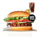Combo Whopper Vegetal 
