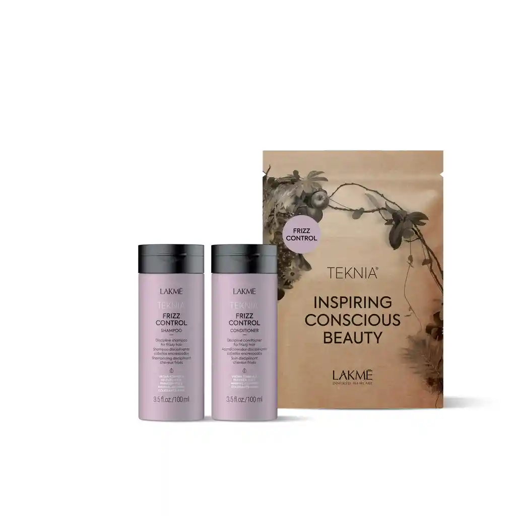 Lakmé Kit Tamaño Viaje Teknia Frizz Shampoo Y Acond. 2Un