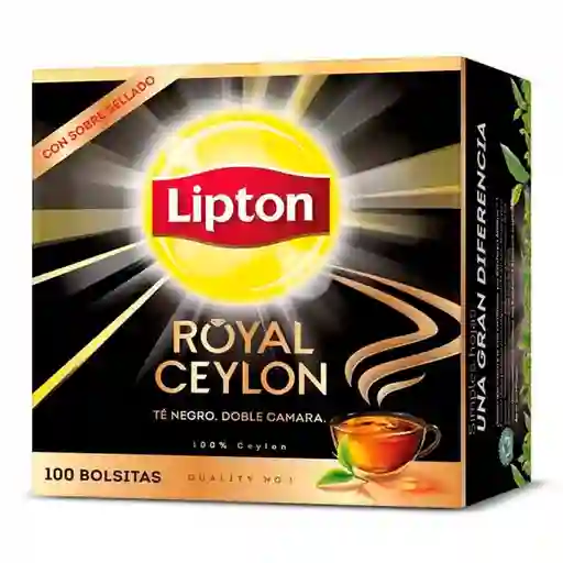 Lipton Royal Ceylan 100 unidades