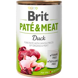 Brit Care Alimento Húmedo para Perros Paté & Meat Duck
