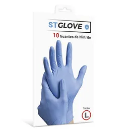 Glove St Guantes De Nitrilo Talla L