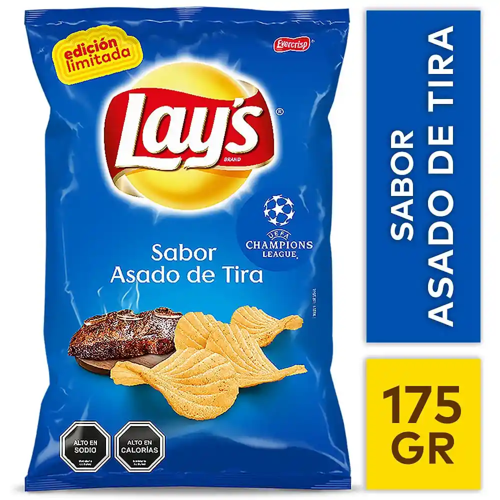 Lays Papas Fritas Asado De Tira