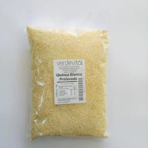 Verde Vital Quinoa Blanca Prelavada