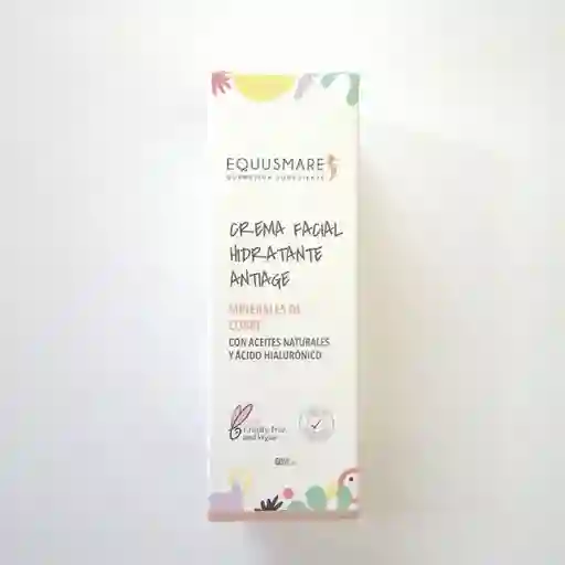 Eqqusmare Crema Facial Hidratante Antiage