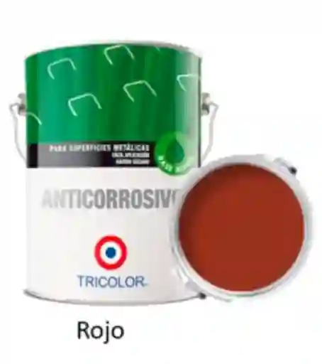 Tricolor Anticorrosivo Base Agua Rojo 945 mL