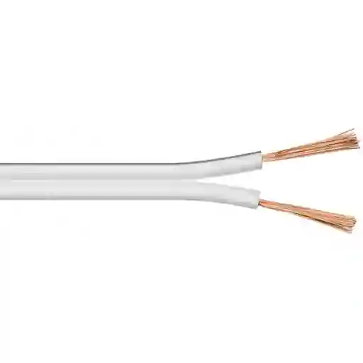 Cable Paralelo 2x20 Awg 10 Metros Blanco