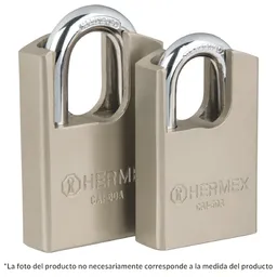 Hermex Candado de Seguridad Acero 50 mm