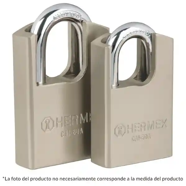 Hermex Candado de Seguridad Acero 60 mm