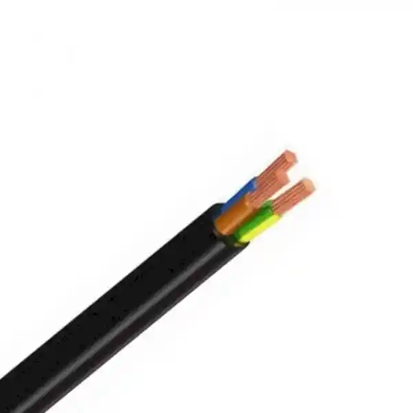 Cordón Rvk Negro 10 Metros 3 x 1.5 mm