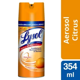 Lysol Desinfectante en Aerosol Citrus Meadows