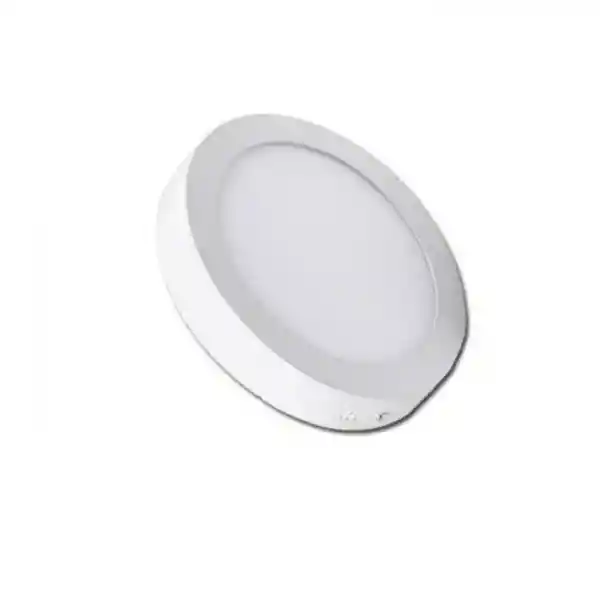 Globaltronics Foco Sobrepuesto Redondo Led 18W Luz Calida 3000K