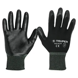 Truper Guantes de Nylon Elástico M