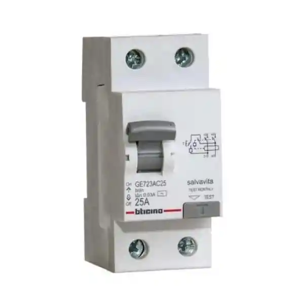 Bticino Interruptor Diferencial 2 x 25A 30MA