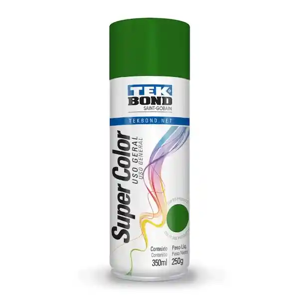 Tekbond Pintura Acrilica Aerosol Uso General Verde 350 mL