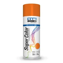 Tekbond Pintura Acrilica Aerosol Fluorescente Naranja 350 mL