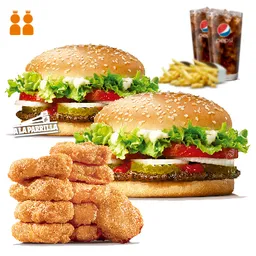 2 Combos Whopper + 8 Nuggets