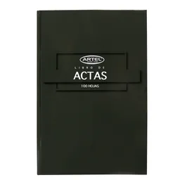 Artel Libro De Actas 100 Hojas