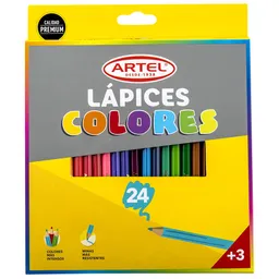 Artel Lápices de Colores Largos