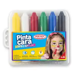 Pinta Cara 6 Colores Artel