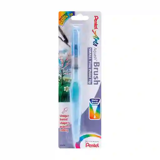 Pentel Pincel Recargable Aquash Brush Punta Fina Corto