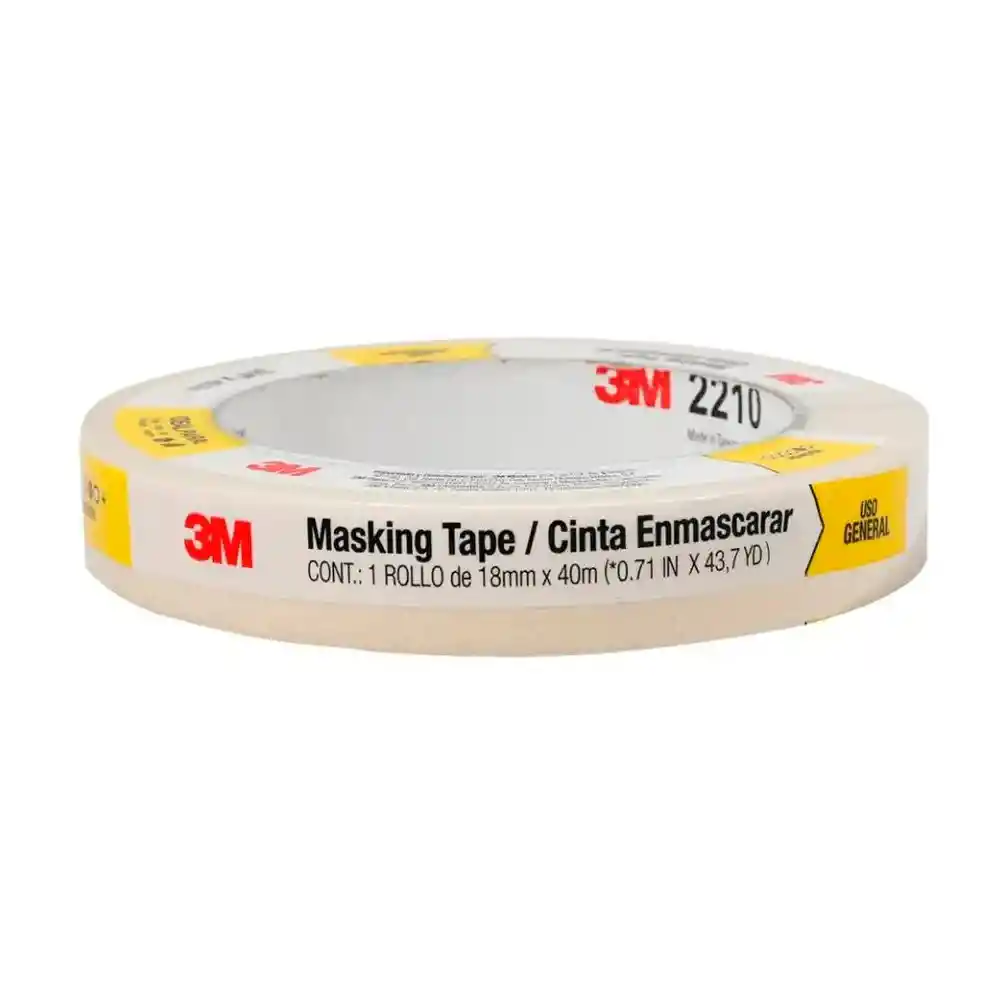 3M Masking Tape 18Mm X 40M 2210 48/Cs